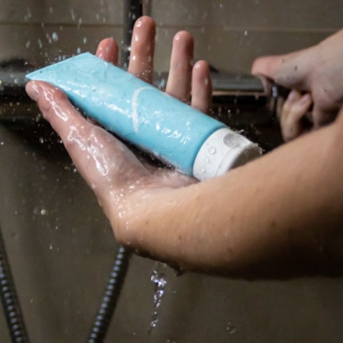 Shampooing douche wafe care sous la douche