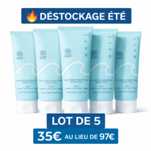 Déstockage Été – Lot de 5 soins cheveux sans rinçage